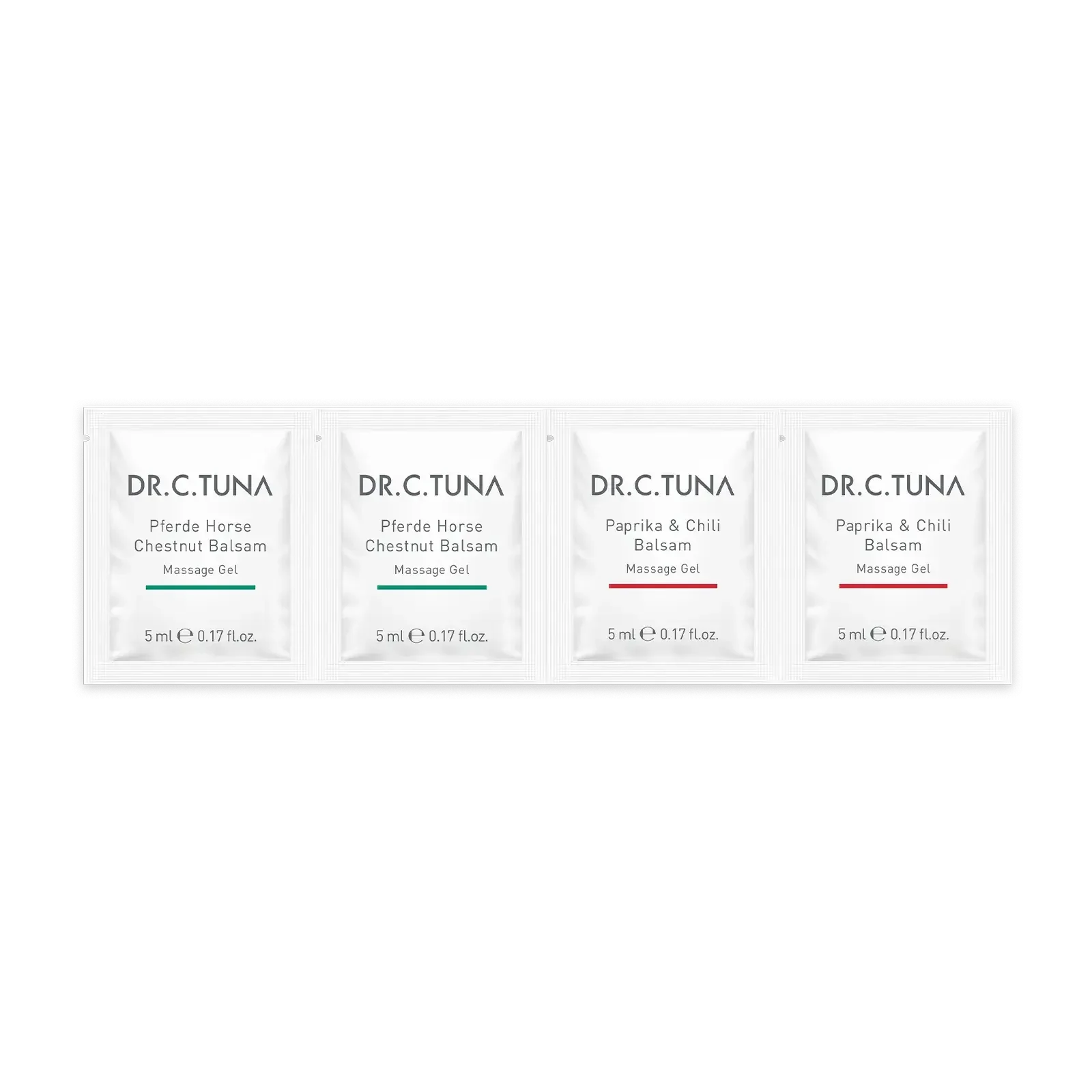 Dr. C. Tuna Pferde & Paprika Balsam Sachet 5 ml 4 Pcs