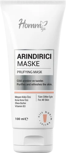 HOMM LIFE ARINDIRICI MASKE 100 ML