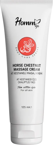 HOMM LIFE AT KESTANELİ MASAJ KREMİ 125 ML