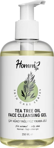 HOMM LIFE ÇAY AĞACI YAĞLI YÜZ YIKAMA JELİ 250 ML