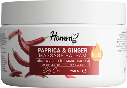 HOMM LIFE BİBER & ZENCEFİLLİ MASAJ BALSAM PLUS 250 ML