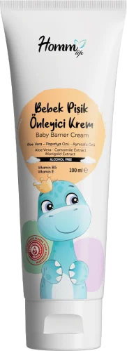 HOMM LIFE BEBEK PİŞİK ÖNLEYİCİ KREM 100 ML