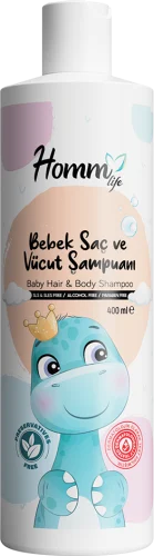 HOMM LIFE BEBEK SAÇ VE VÜCUT ŞAMPUANI 400 M