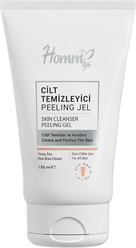 HOMM LIFE CİLT TEMİZLEYİCİ PEELING JEL 150 ML