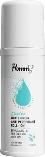 HOMM LIFE CARINE BEYAZLATICI & TERLEME ÖNLEYİCİ ROLL ON 75 ML
