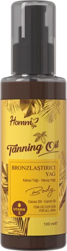 HOMM LIFE E VİTAMİNLİ BRONZLAŞTIRICI YAĞ 100 ML