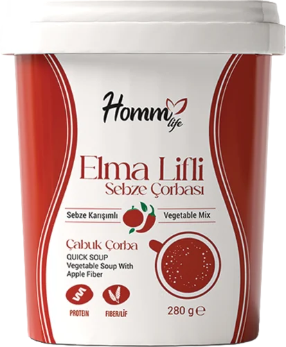 HOMM LIFE ELMA LİFLİ SEBZE ÇORBASI 280 GR