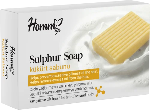HOMM LIFE KÜKÜRT SABUNU 40 GR