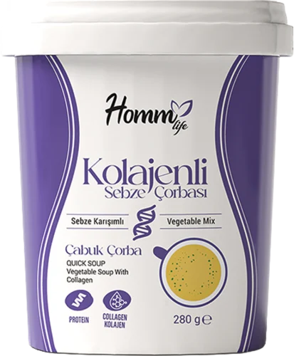 HOMM LIFE KOLAJENLİ SEBZE ÇORBASI 280 GR