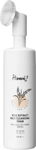 HOMM LIFE PİRİNÇ ÖZLÜ YÜZ YIKAMA KÖPÜĞÜ 150 ML