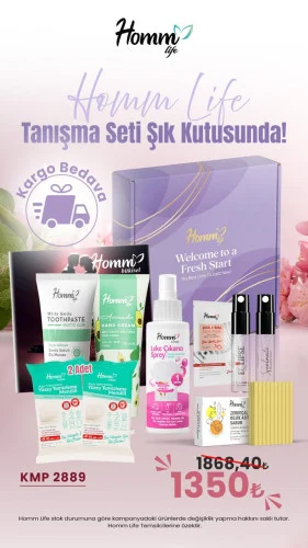 HOMM LIFE TANIŞMA SETİ