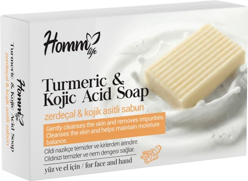 HOMM LIFE ZERDEÇAL & KOJİK ASİTLİ SABUN 40 GR