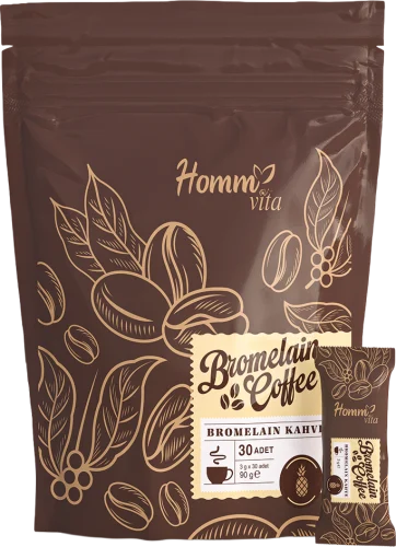 HOMM VİTA BROMELAİN KAHVE 3GR X 30 ADET