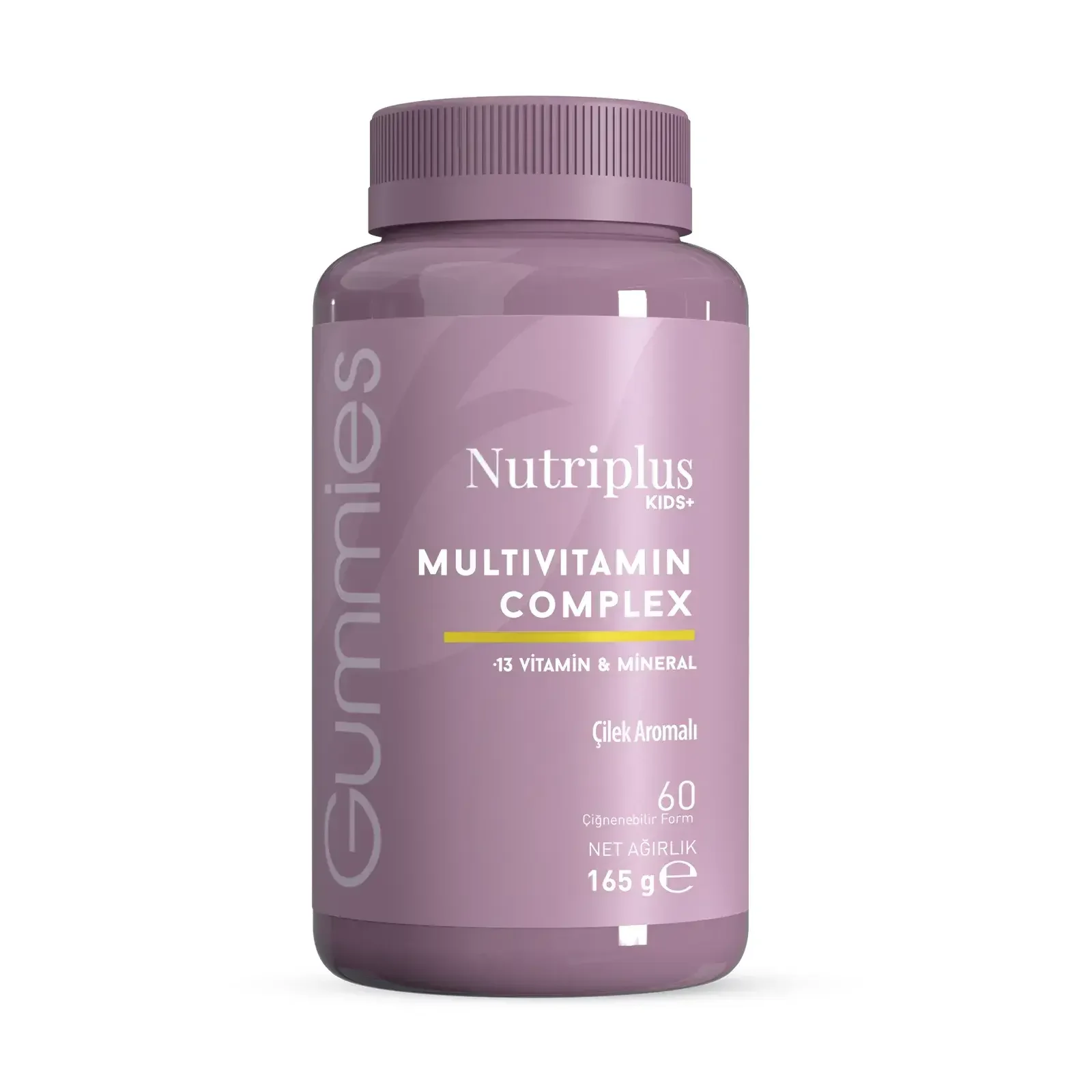 Nutriplus Çilek Aromalı Çocuklar İçin Multivitamin 60 Adet