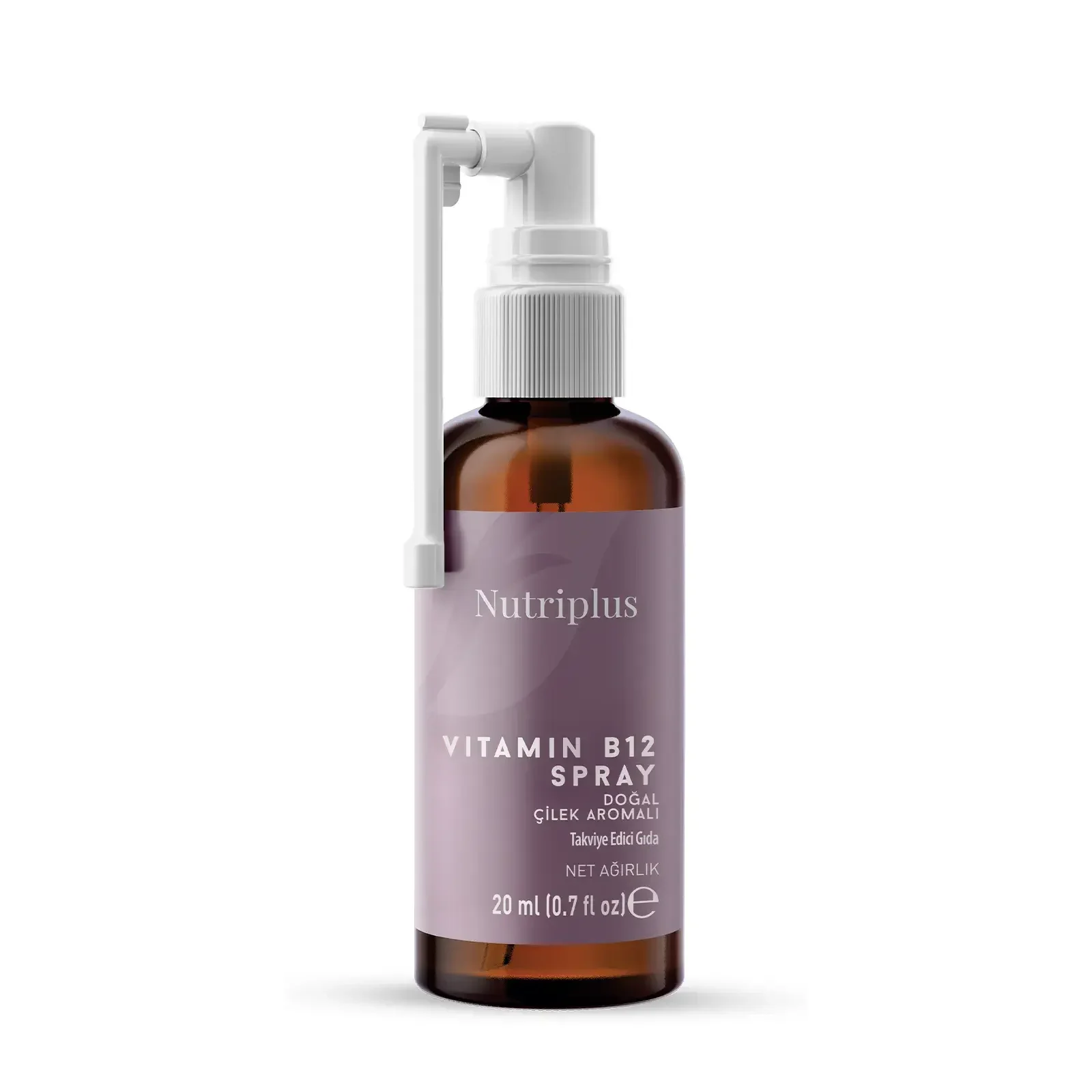 Nutriplus Vitamin B12 Sprey Çilek Aromalı 20 ml