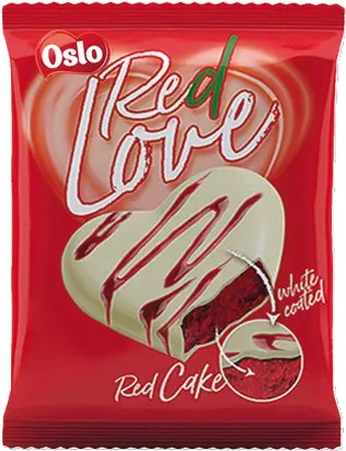 Oslo Red Love Kek 50 g
