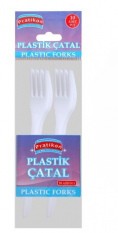 Pratikon Plastik Çatal Standart 10' lu