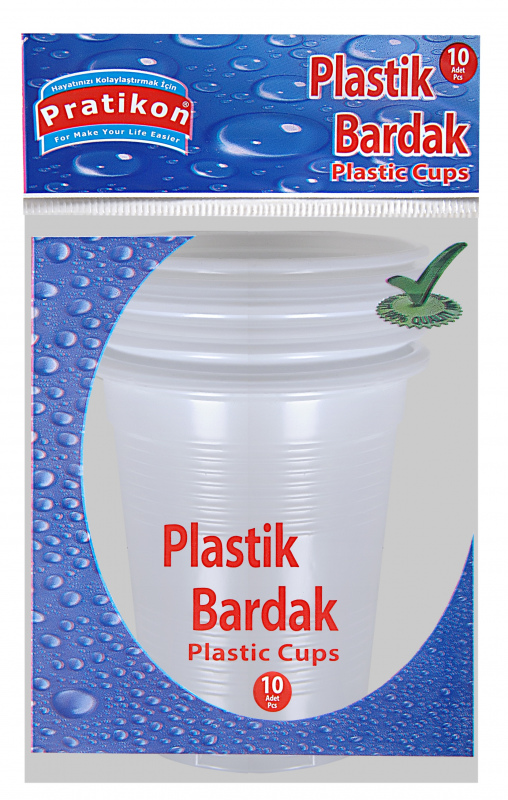 Pratikon Plastik Bardak 10' lu