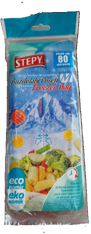 Stepy Buzdolabı Poşeti Orta Boy 100' lü