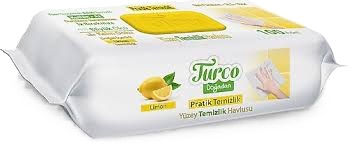 Baby Turco Yüzey Temizlik Havlusu Limonlu 100' lü