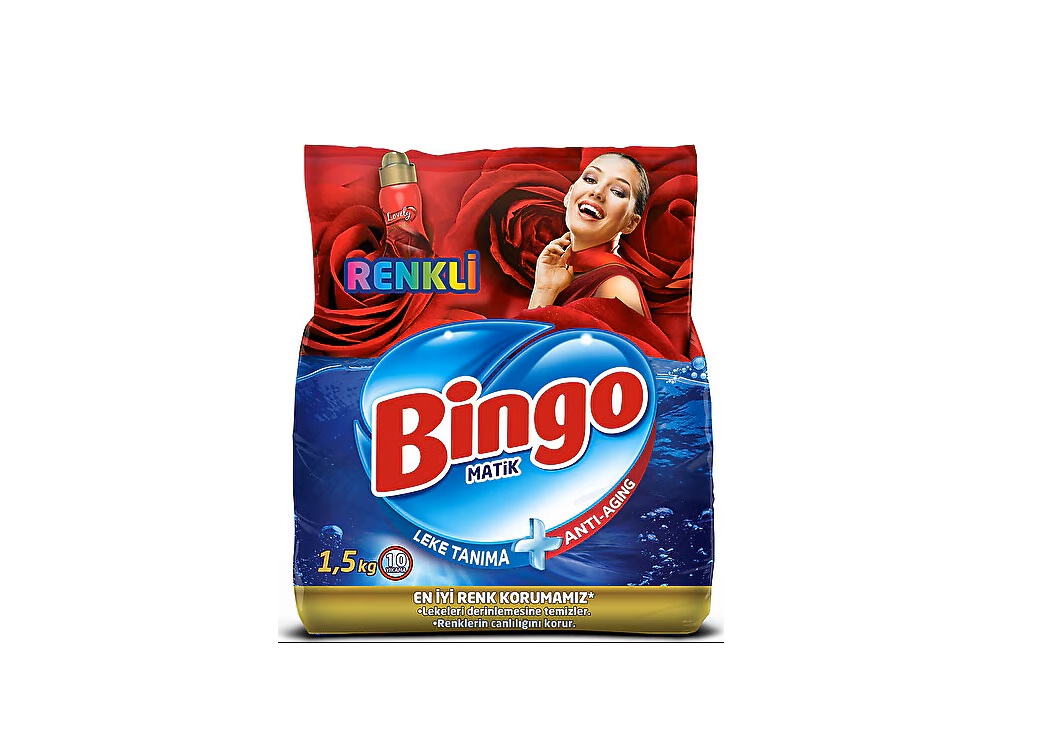 Bingo Matik Renkli Çamaşırlar Lovely 1,5 kg