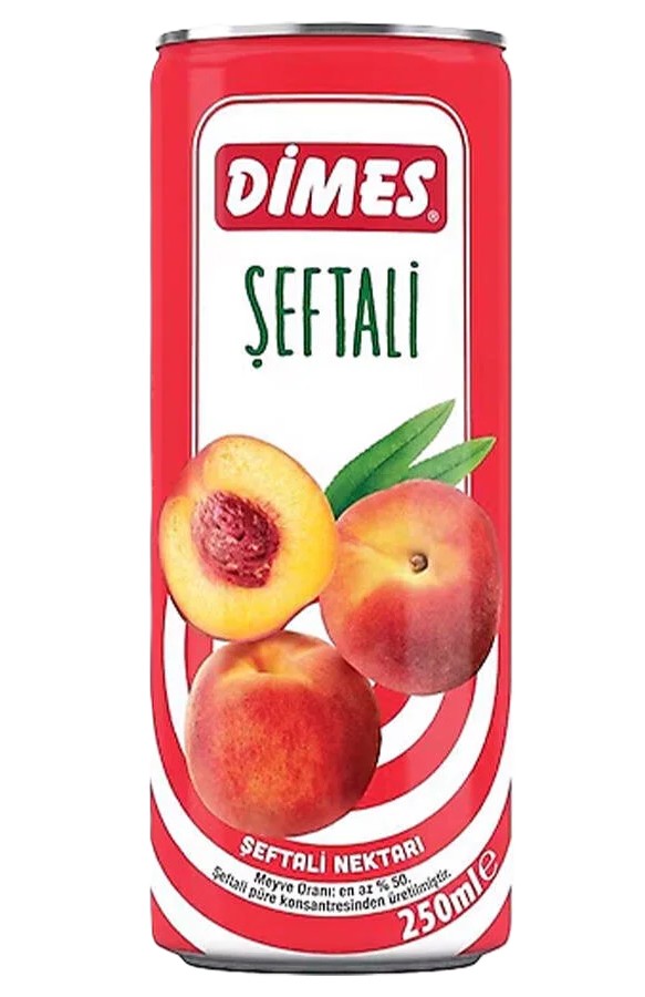 Dimes Şeftali Nektarı 250 mL