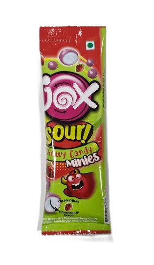 Jox Minies Çilekli Ekşi Yumuşak Şeker 10 g