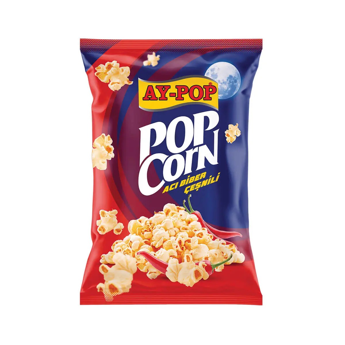 Ay-Pop Popcorn Acı Biber Çeşnili Patlamış Mısır 65 g