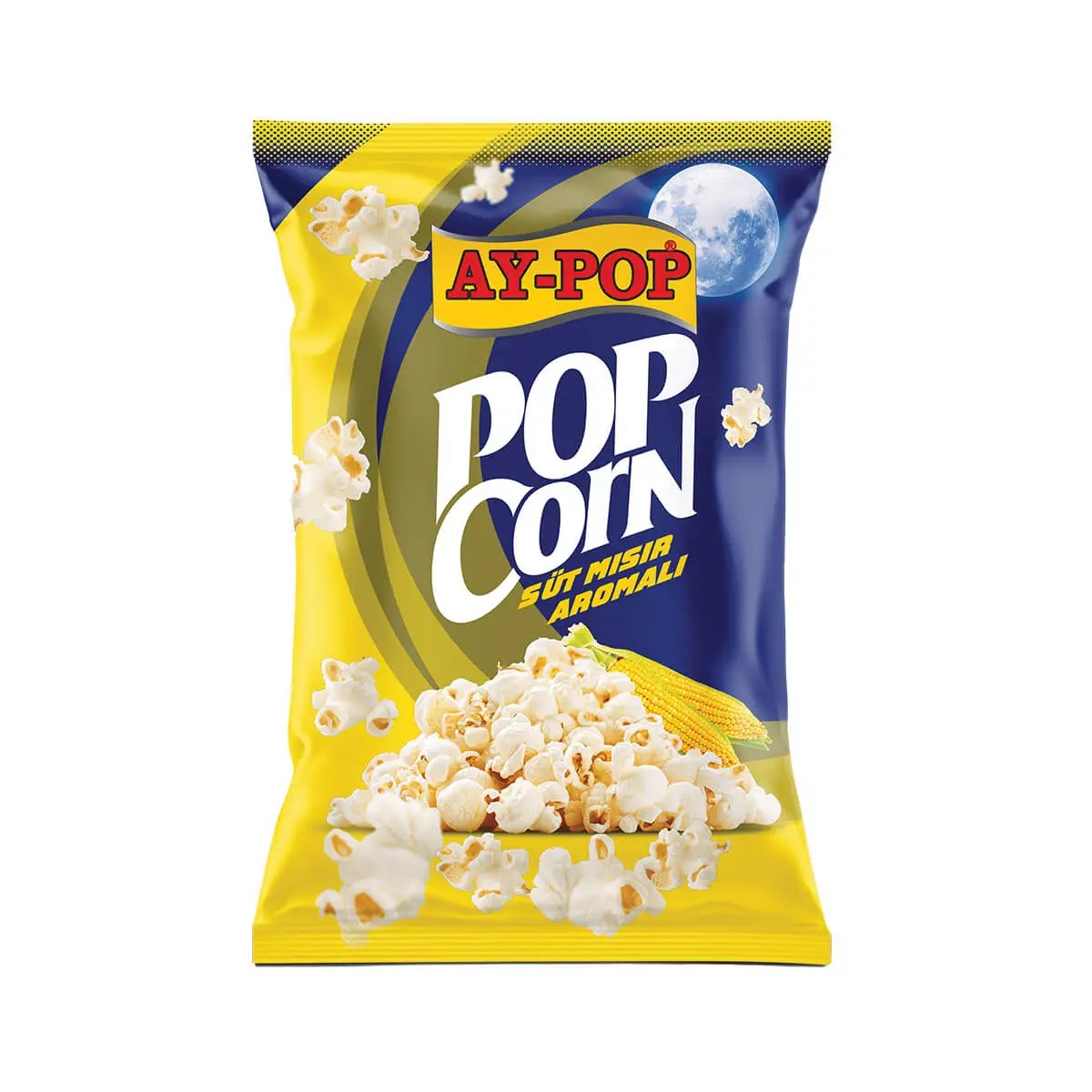 Ay-Pop Popcorn Süt Mısır Aromalı Patlamış Mısır 60 g