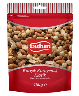 Tadım Karışık Kavrulmuş Kuruyemiş Klasik 180 g