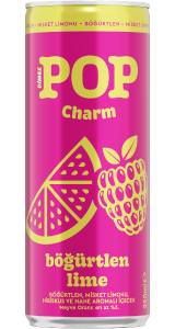Dimes Pop Charm Böğürtlen Lime Hibiskus ve Nane Aromalı İçecek 250 mL