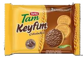 Torku Tam Keyfim Çikolata Kaplamalı Bisküvi 3'lü 3X84 g