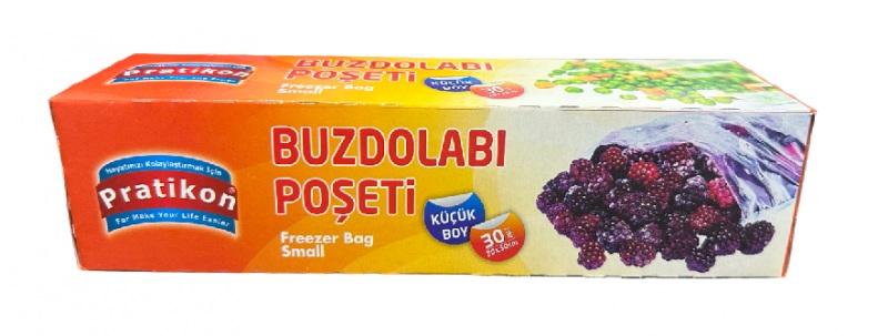 Pratikon Buzdolabı Poşeti Küçük Boy 20x30 cm 30' lu
