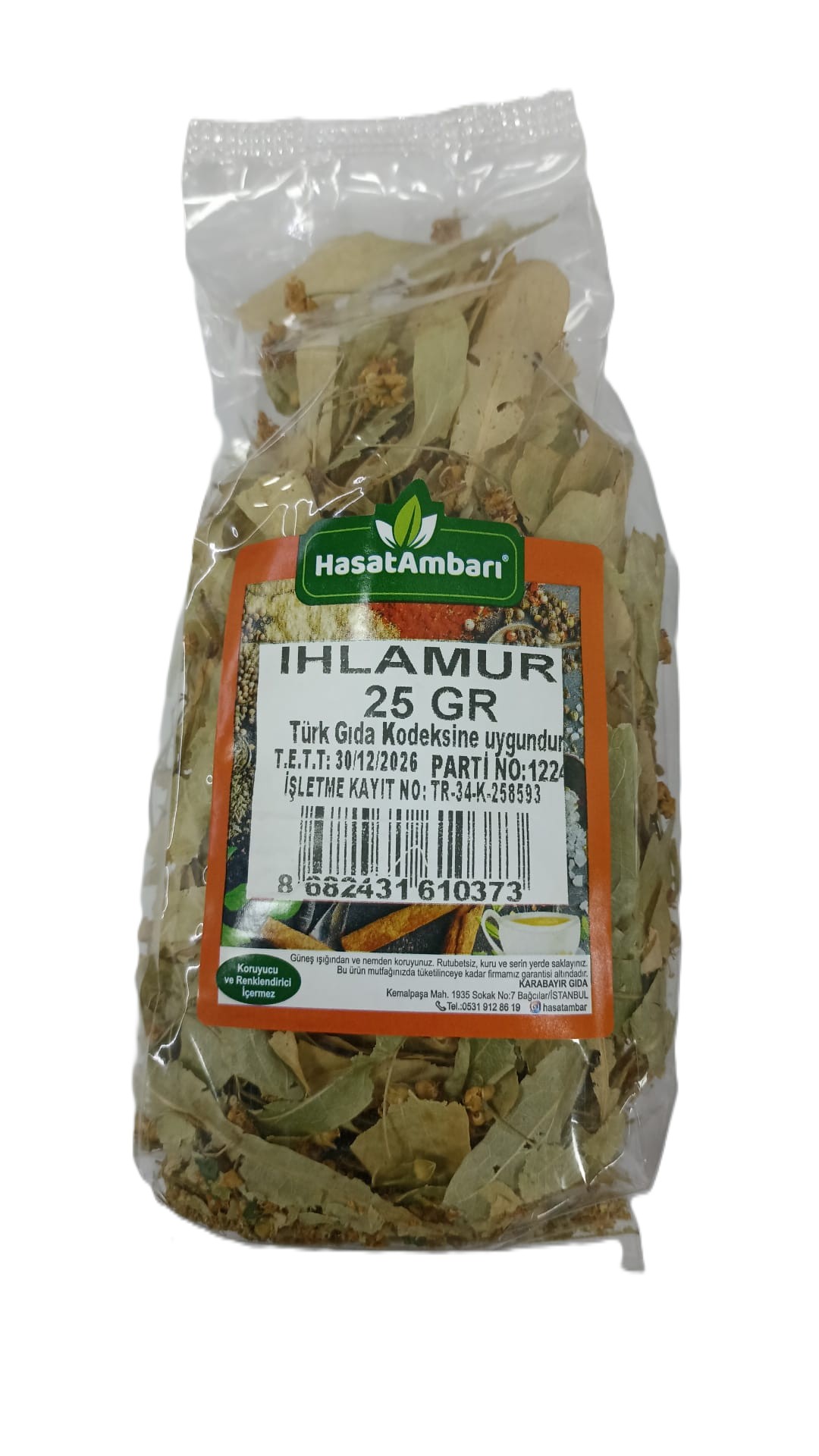 Hasat Ambarı Ihlamur 25 g