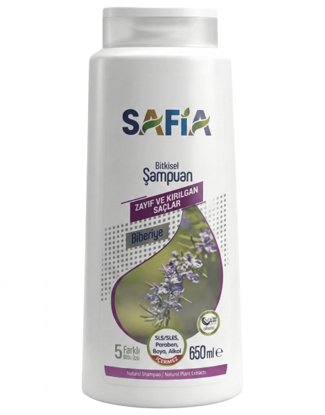 Safia Şampuan Zayıf Ve Kırılgan Saçlar 650 mL
