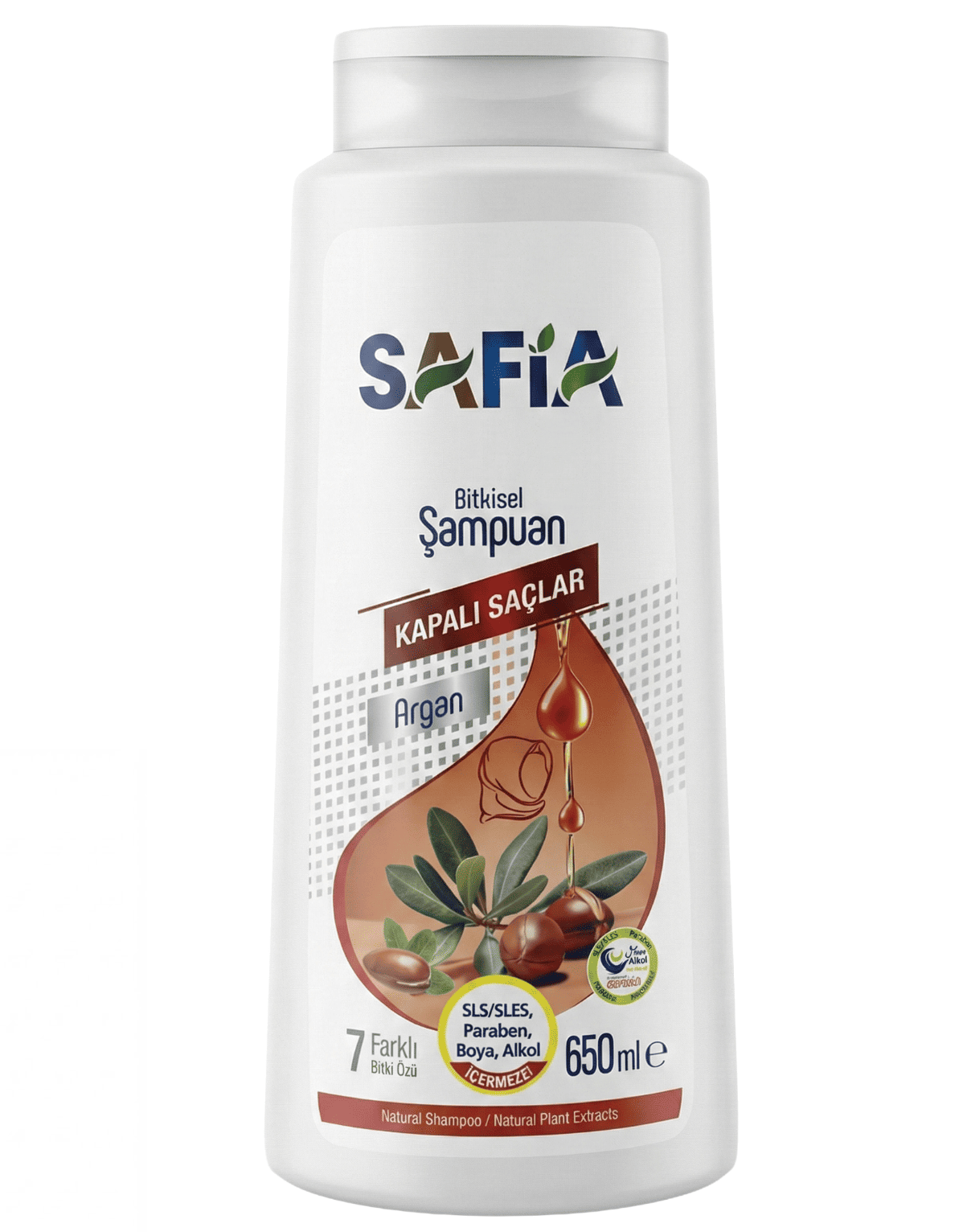 Safia Şampuan Kapalı Saçlar 650 mL