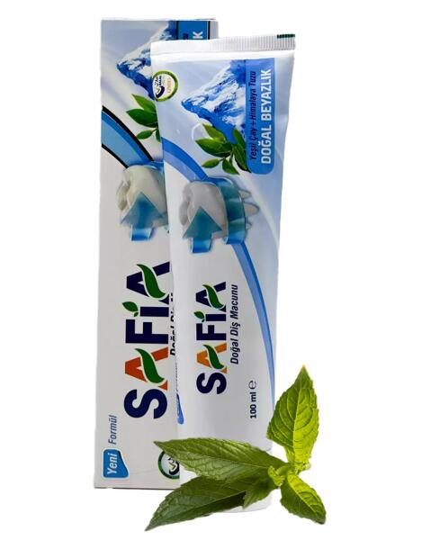 Safia Diş Macunu Yeşilçay & Himalaya Tuzu 100 mL