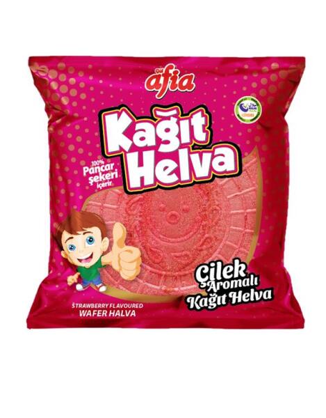 Afia Kağıt Helva Çilekli 45 g