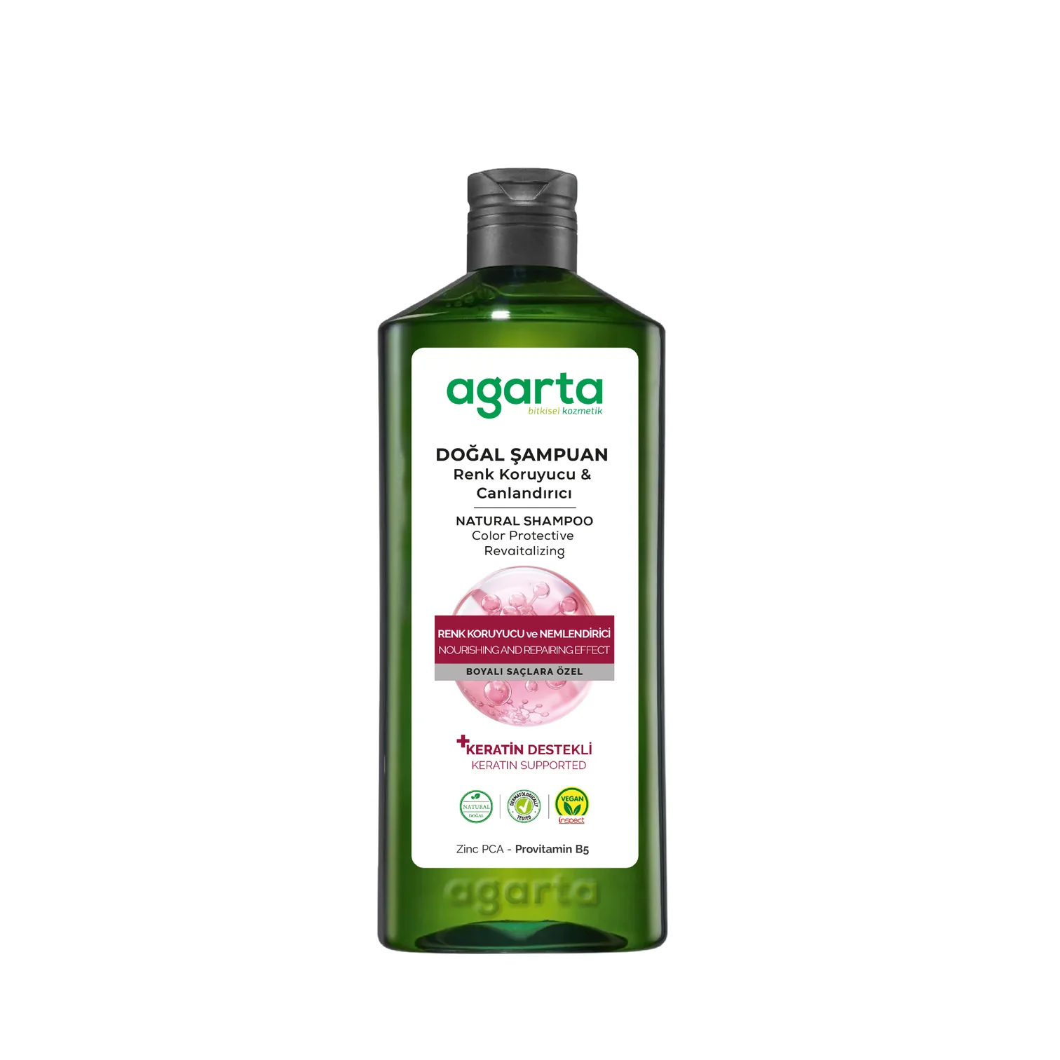 Doğal Saçlar Renk Koruyucu ve Canlandırıcı Şampuan 400 mL