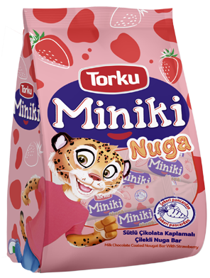Torku Miniki Çilekli Nuga Bar 240 g