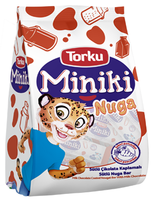 Torku Miniki Sütlü Çikolata Kaplamalı Nuga Bar 240 g