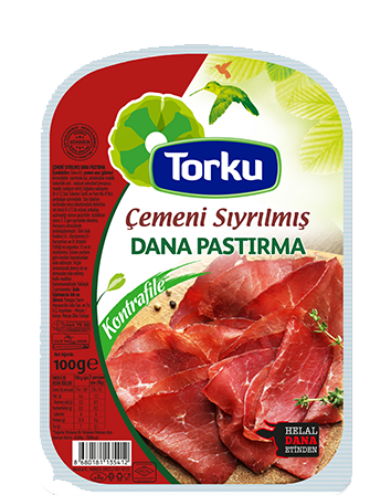 Torku Dana Pastırma Çemeni Sıyrılmış 100 g