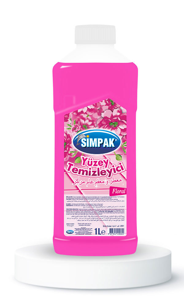 Simpak Yüzey Temizleyici Floral 1 L
