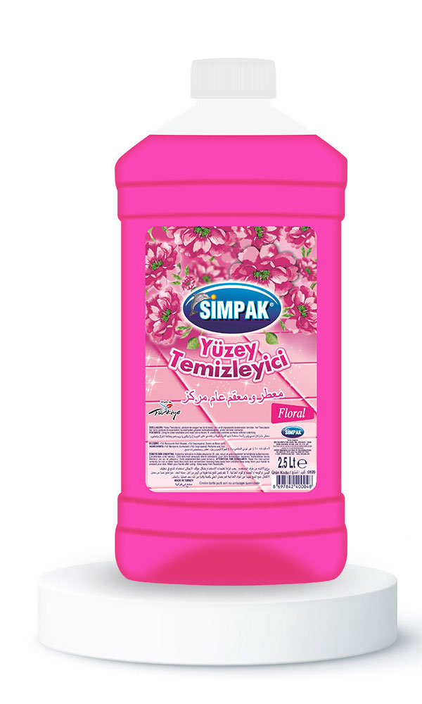Simpak Yüzey Temizleyici Floral 2,5 L