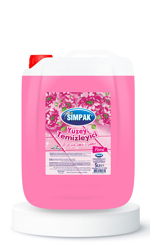 Simpak Yüzey Temizleyici Floral 5 L