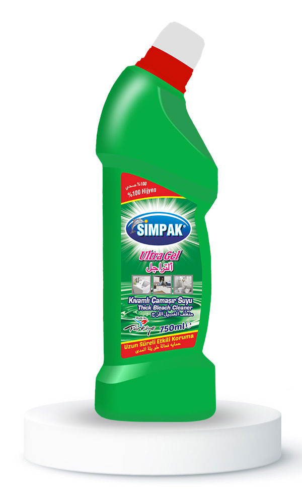 Simpak Kıvamlı Çamaşır  Suyu Yeşil 750 mL