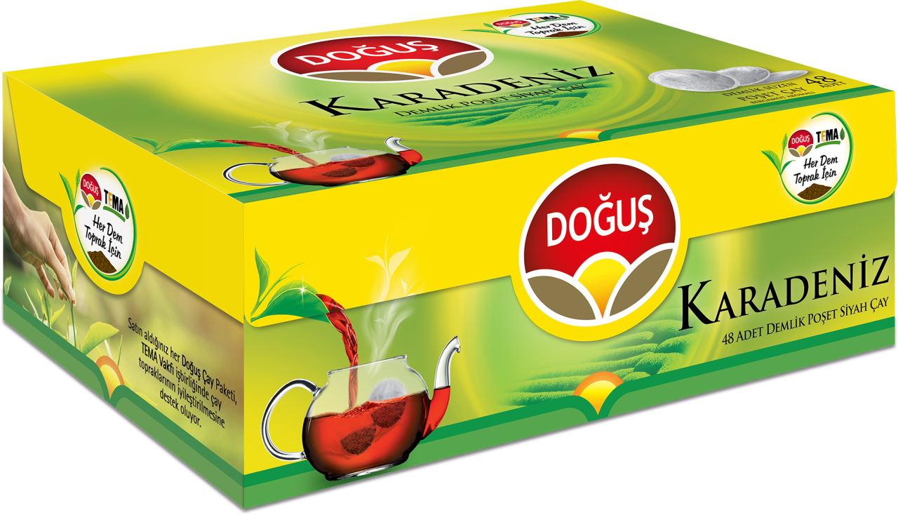Doğuş Karadeniz DemLik Poşet Çay 48' li 153 g