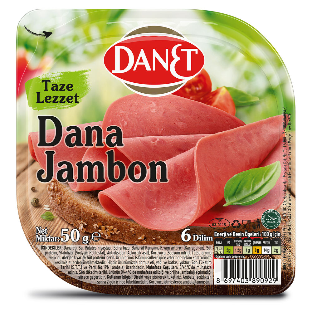 DANET DANA JAMBON 50 G