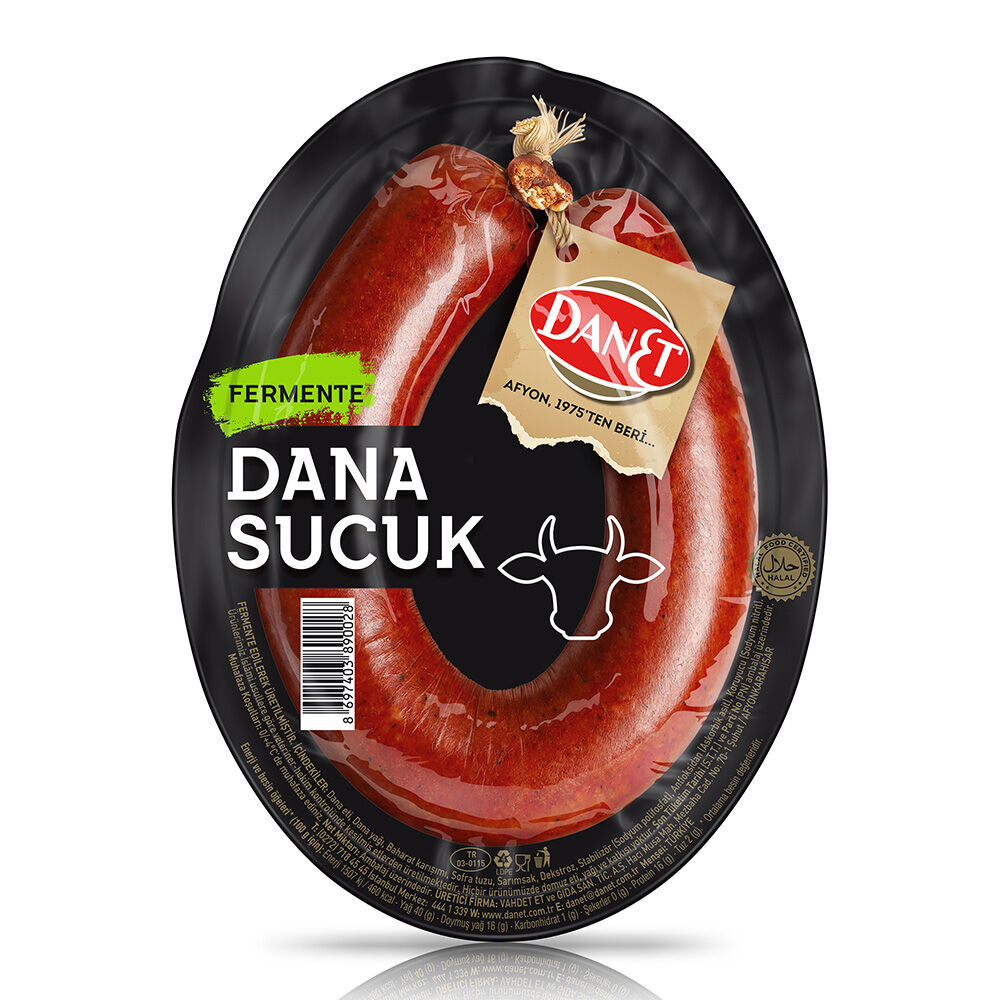Danet Dana Sucuk Fermente Vakumlu 200 g