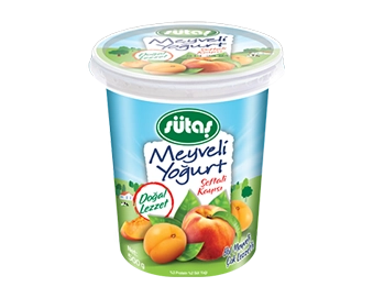 SÜTAŞ MEYVELİ YOĞURT ŞEFTALİ KAYISI 500 GR